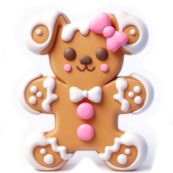 Gingerbread Pup Tag