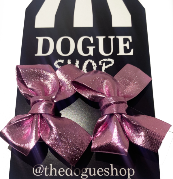 Metallic Hair Bows - Image 2