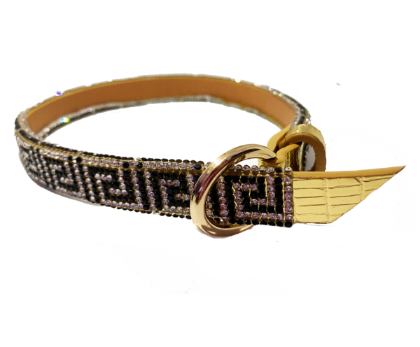 Fursace Mini Doggess Gold Collar (Custom Size)